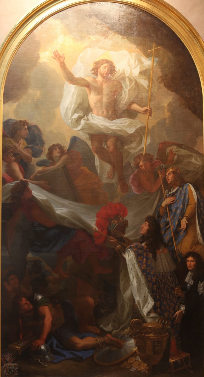 Jeesuksen Kristuksen ylösnousemus tekijältä Charles Le Brun
