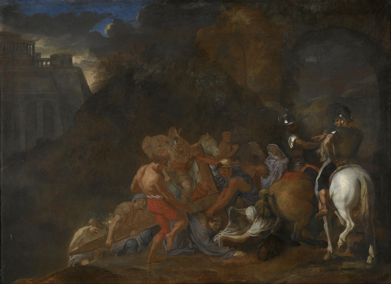 Tie Golgatalle tekijältä Charles Le Brun