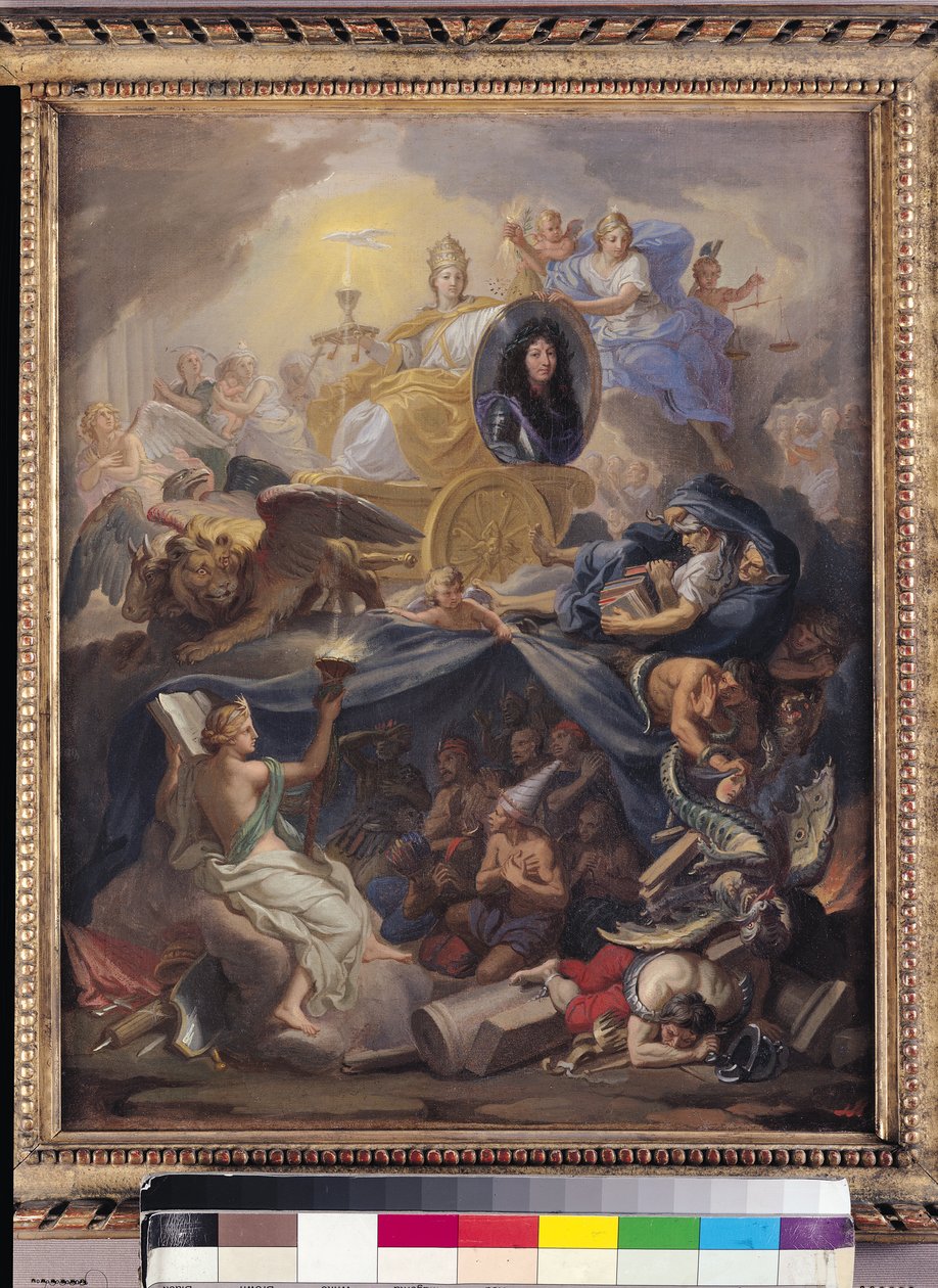 Uskonnon voitto, 1686 tekijältä Charles Le Brun