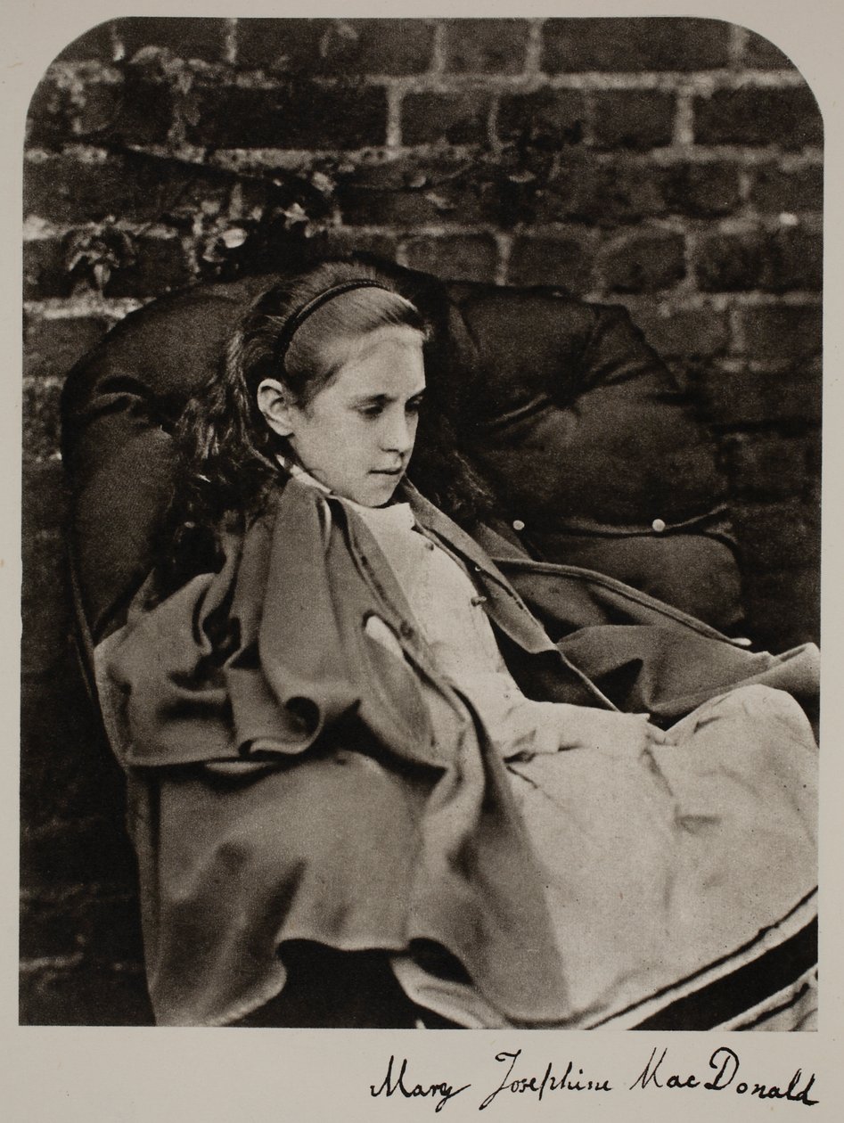 Mary MacDonald, 10. lokakuuta 1863 (seepiakuva) tekijältä Charles Lutwidge Dodgson