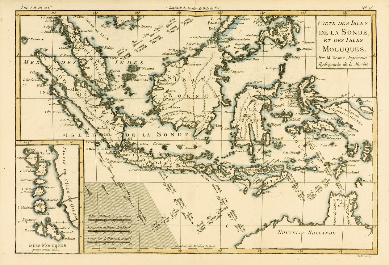 Indonesia ja Filippiinit, Guillaume Raynalin (1713-96) 