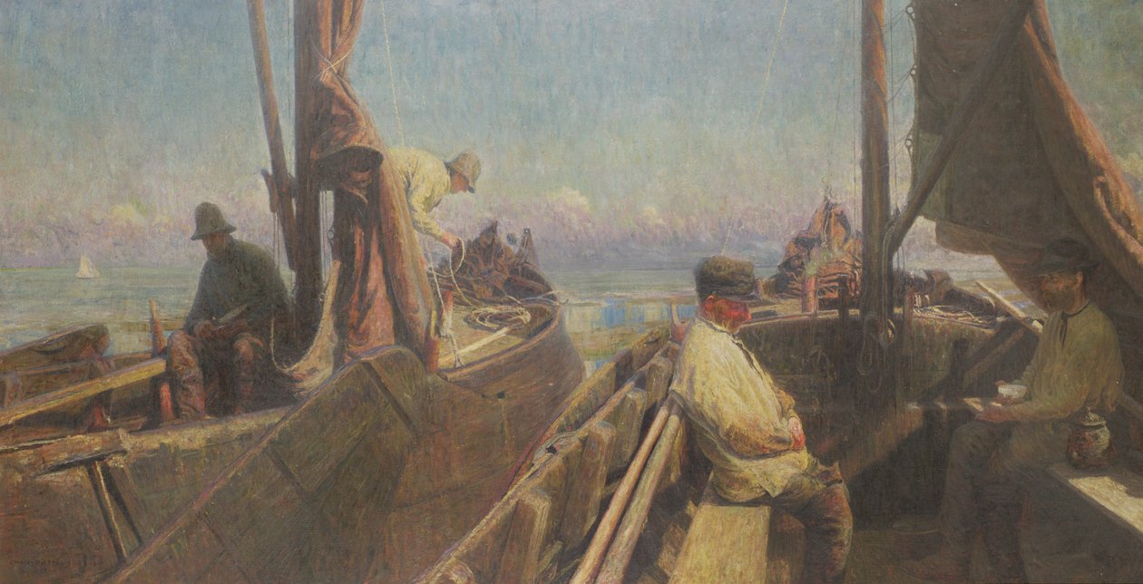 Seelannin kalastajat tekijältä Charles Mertens