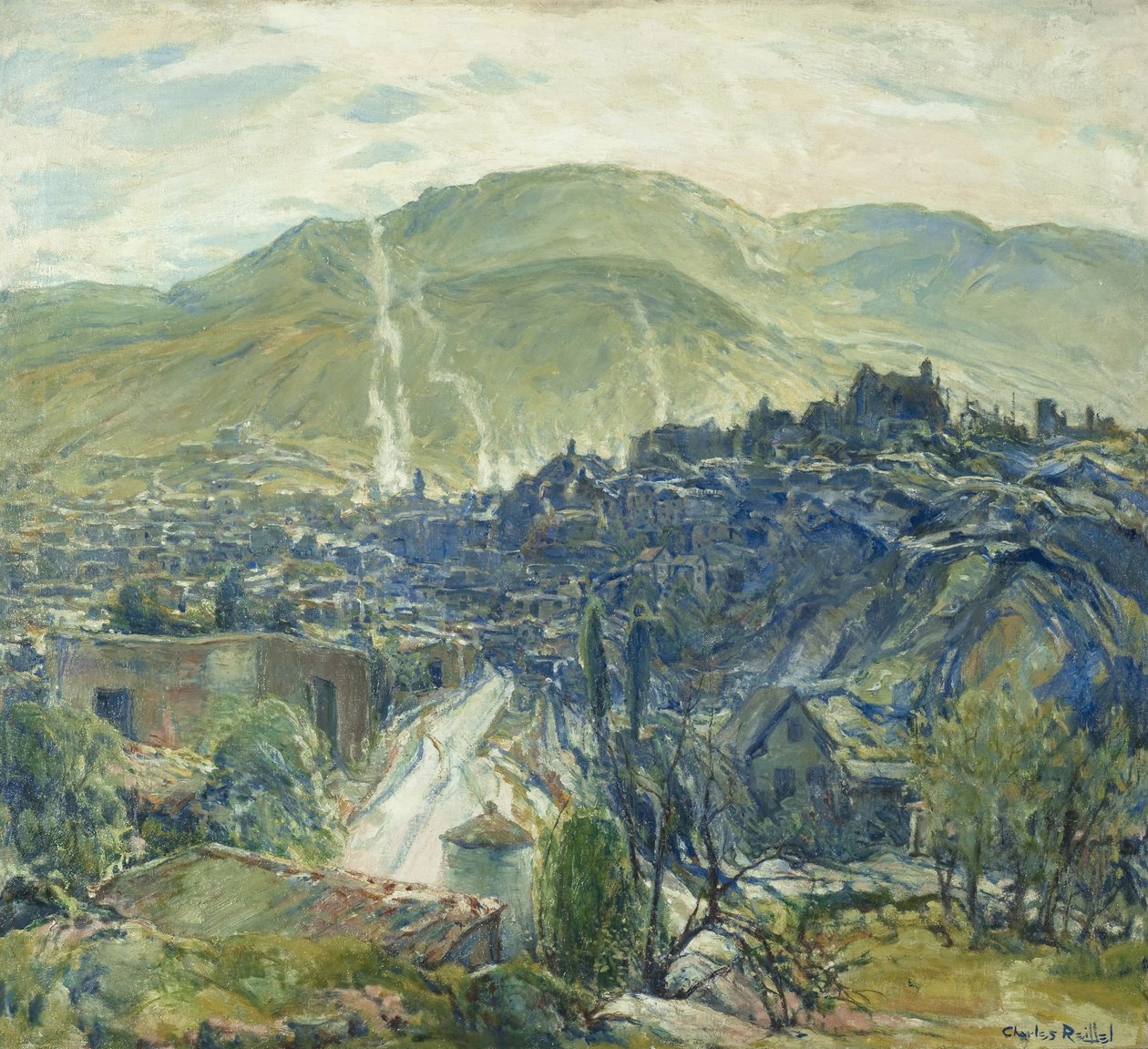 Aamu, Nogales, Arizona, 1928 tekijältä Charles P. Reiffel