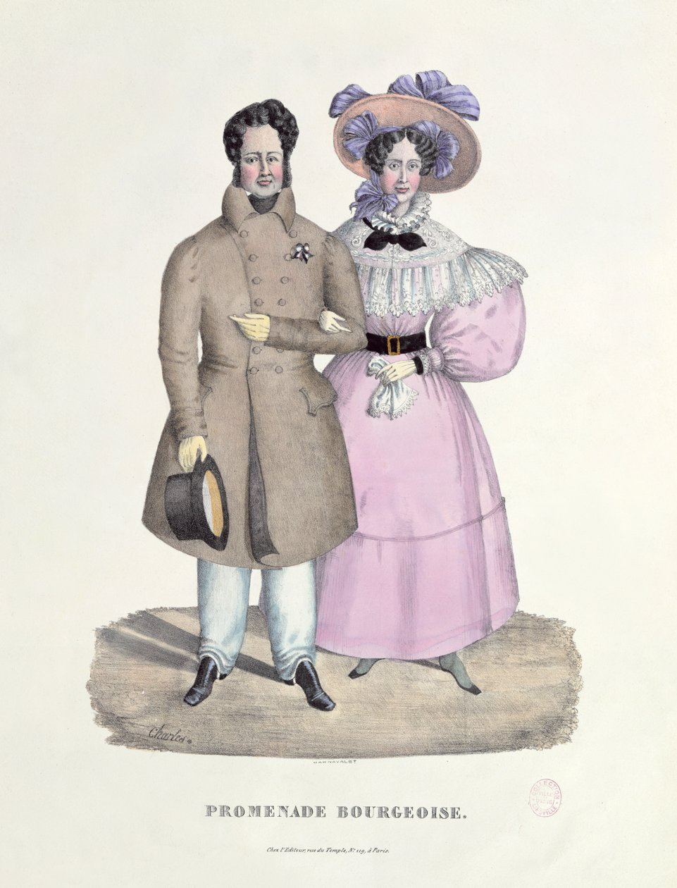 Promenade Bourgeoise tekijältä Charles Philipon