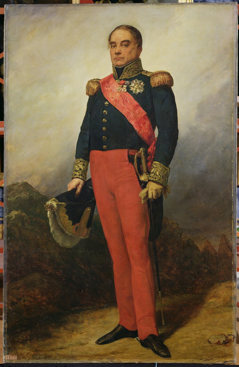 Georges Mouton (1770-1838) Lobaun kreivi, 1835 tekijältä Charles Philippe Lariviere
