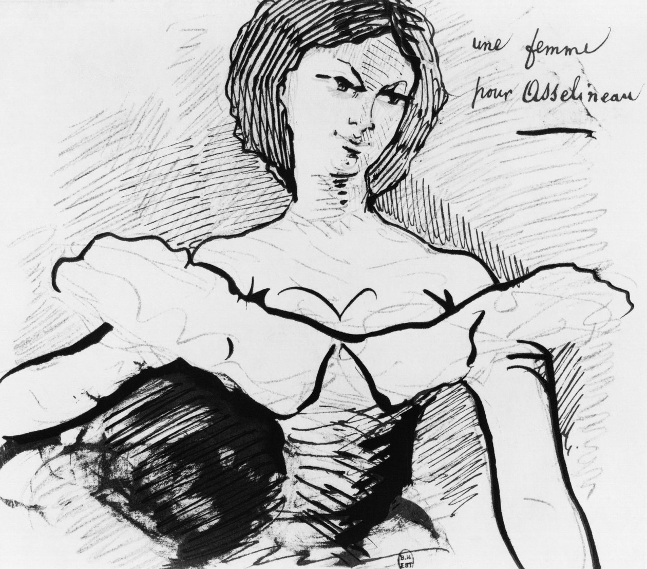 Nainen Asselineaulle tekijältä Charles Pierre Baudelaire