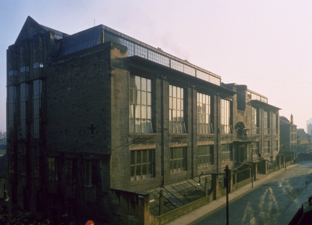 Ulkopuoli luoteesta, 1899 tekijältä Charles Rennie Mackintosh