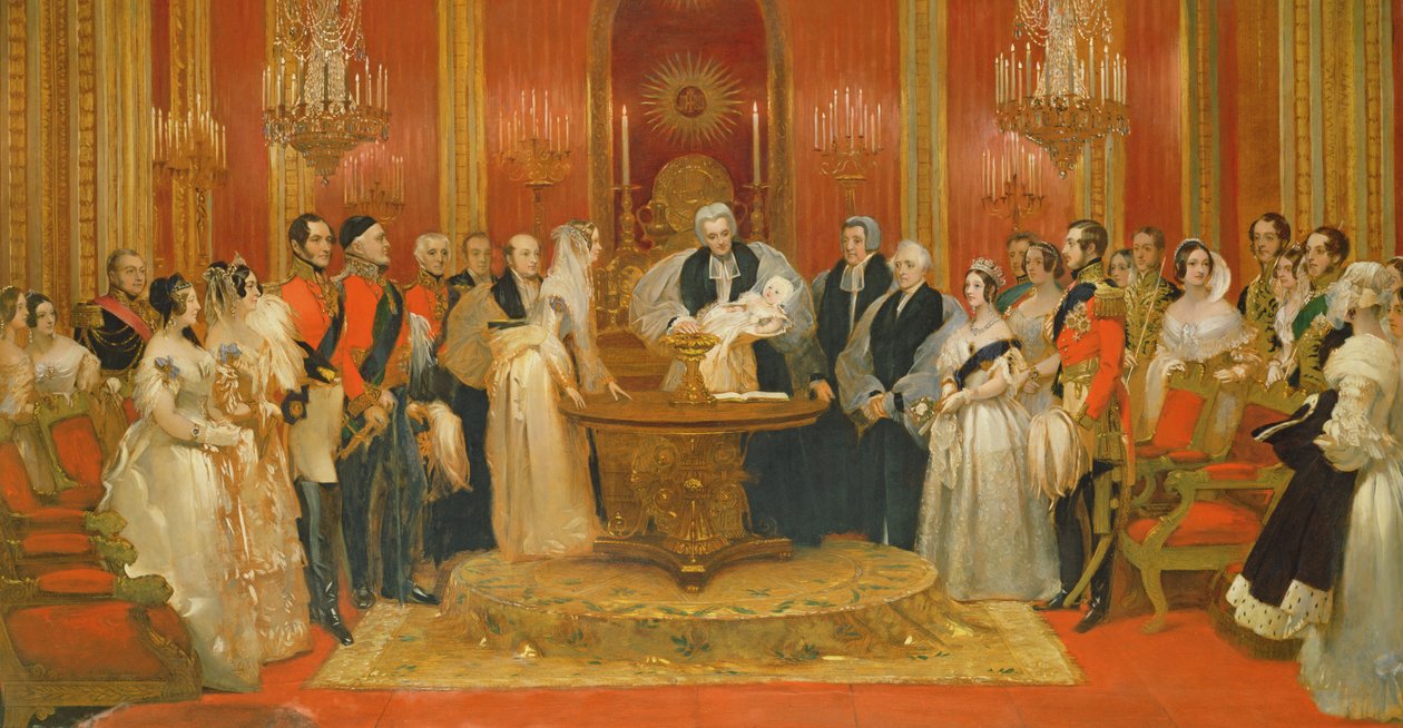 Prinsessa Royalin ristiäiset tekijältä Charles Robert Leslie