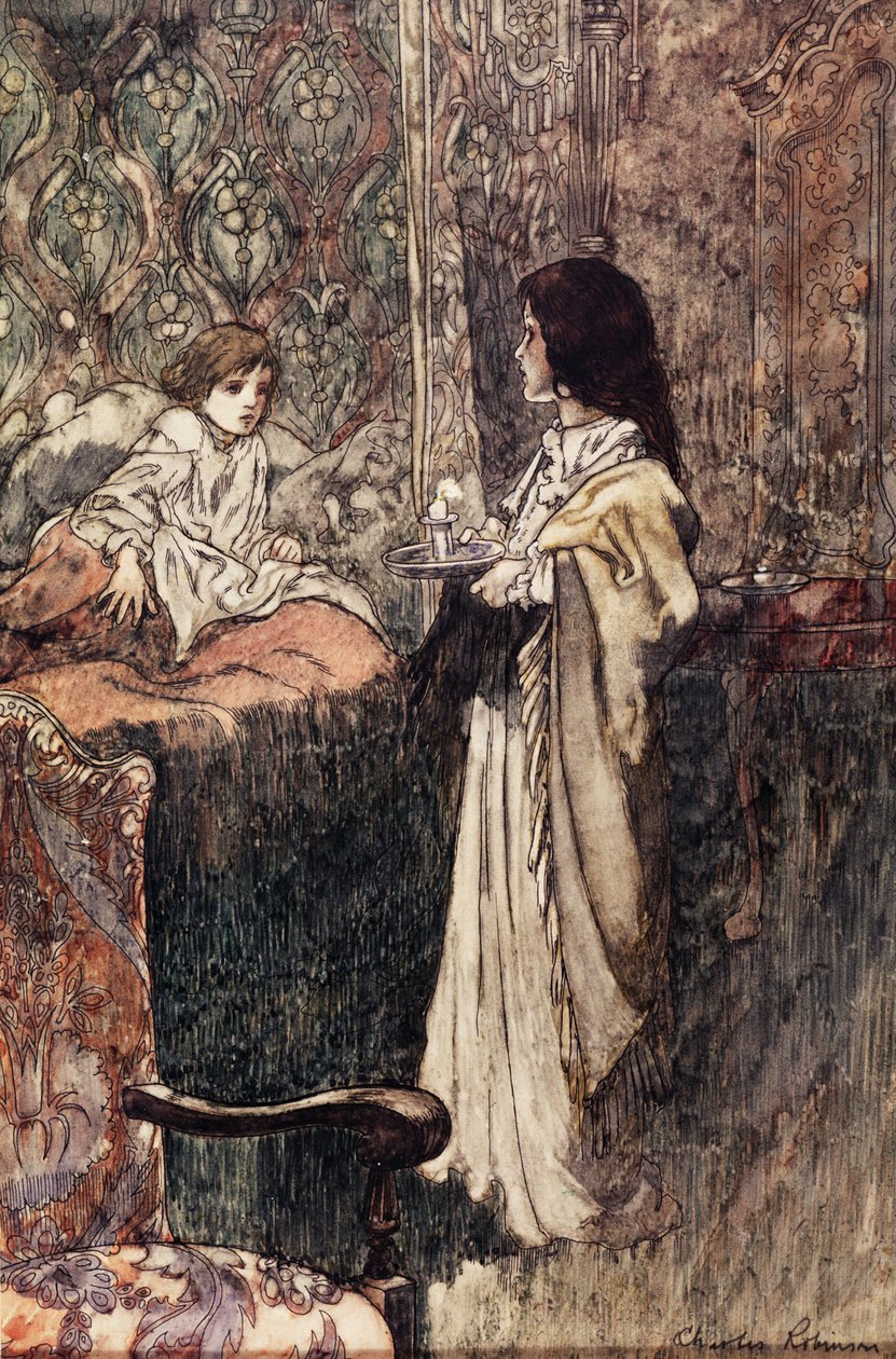 Lapset puhuvat yöllä, 1911 tekijältä Charles Robinson
