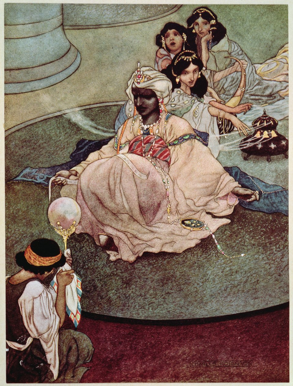 Kuun vuorten kuningas, 1913 tekijältä Charles Robinson