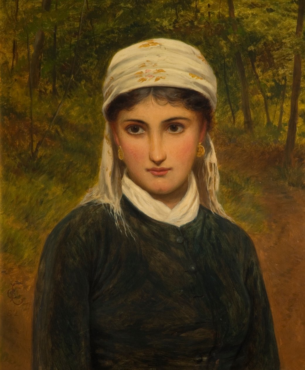 Italialainen nainen, 1882 tekijältä Charles Sillem Lidderdale
