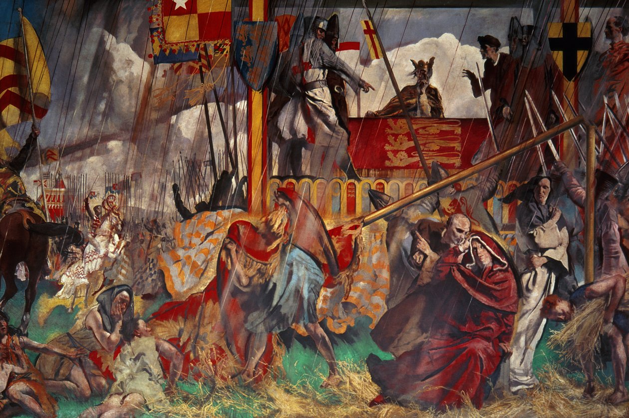 Magna Cartan allekirjoitus, 1215 tekijältä Charles Sims