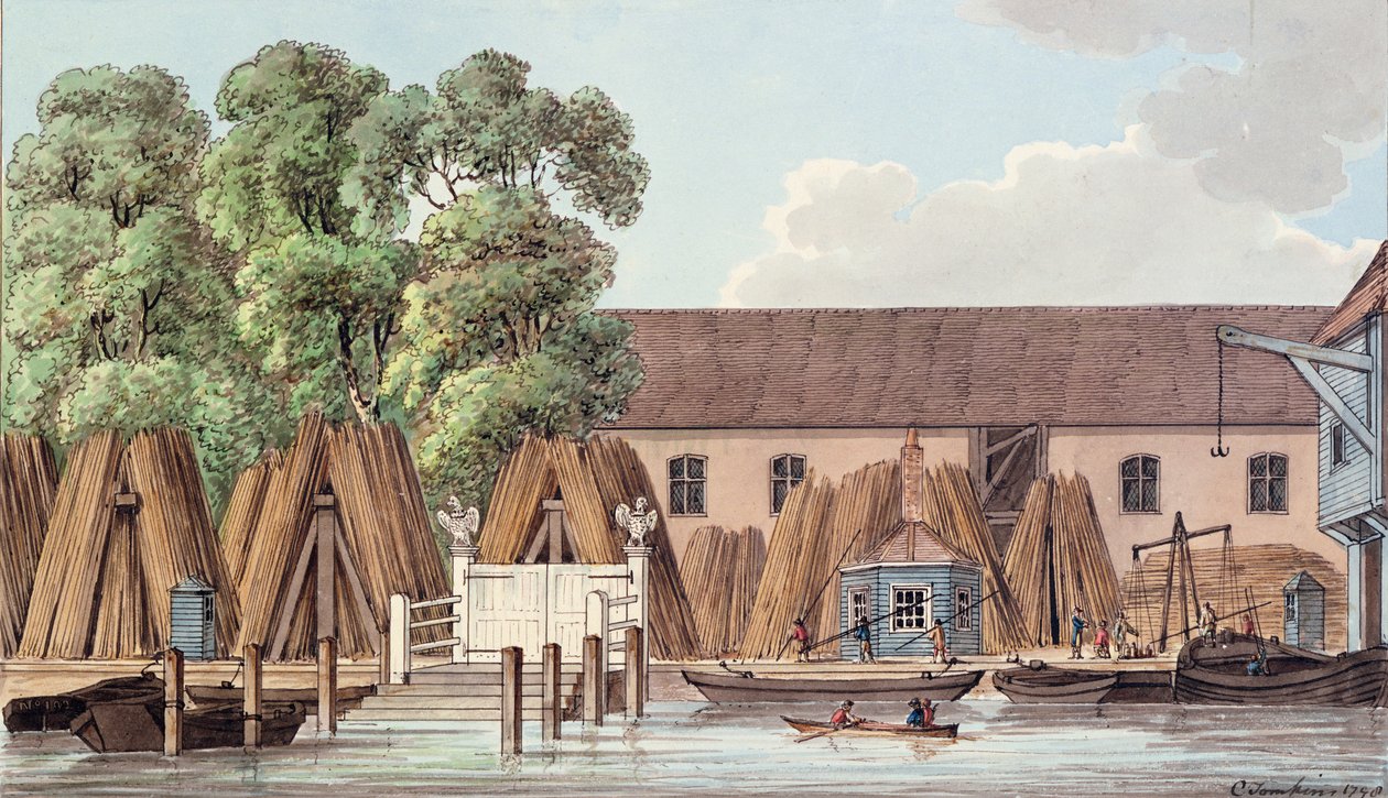 Vanha teräspiha, 1798 tekijältä Charles Tomkins