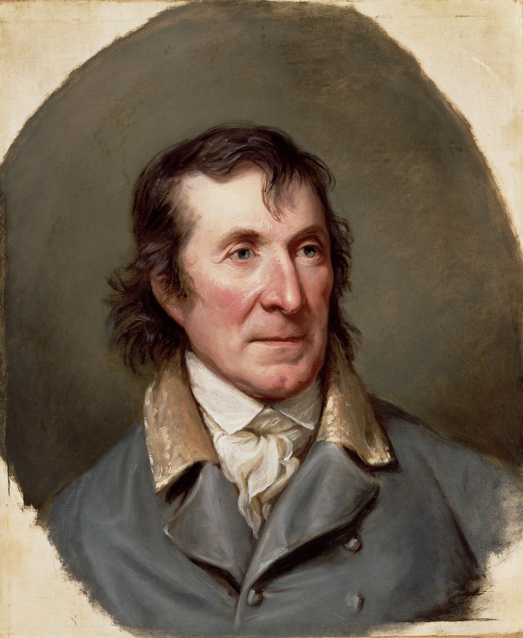 Gilbert Stuart (1755-1828), 1805 tekijältä Charles W. and Peale, Rembrandt Peale