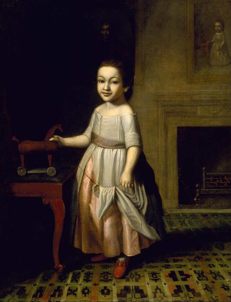 Poika ja leluhevonen tekijältä Charles Willson Peale