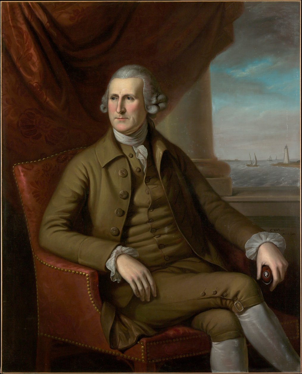 Thomas Willingin muotokuva (1731-1821) tekijältä Charles Willson Peale