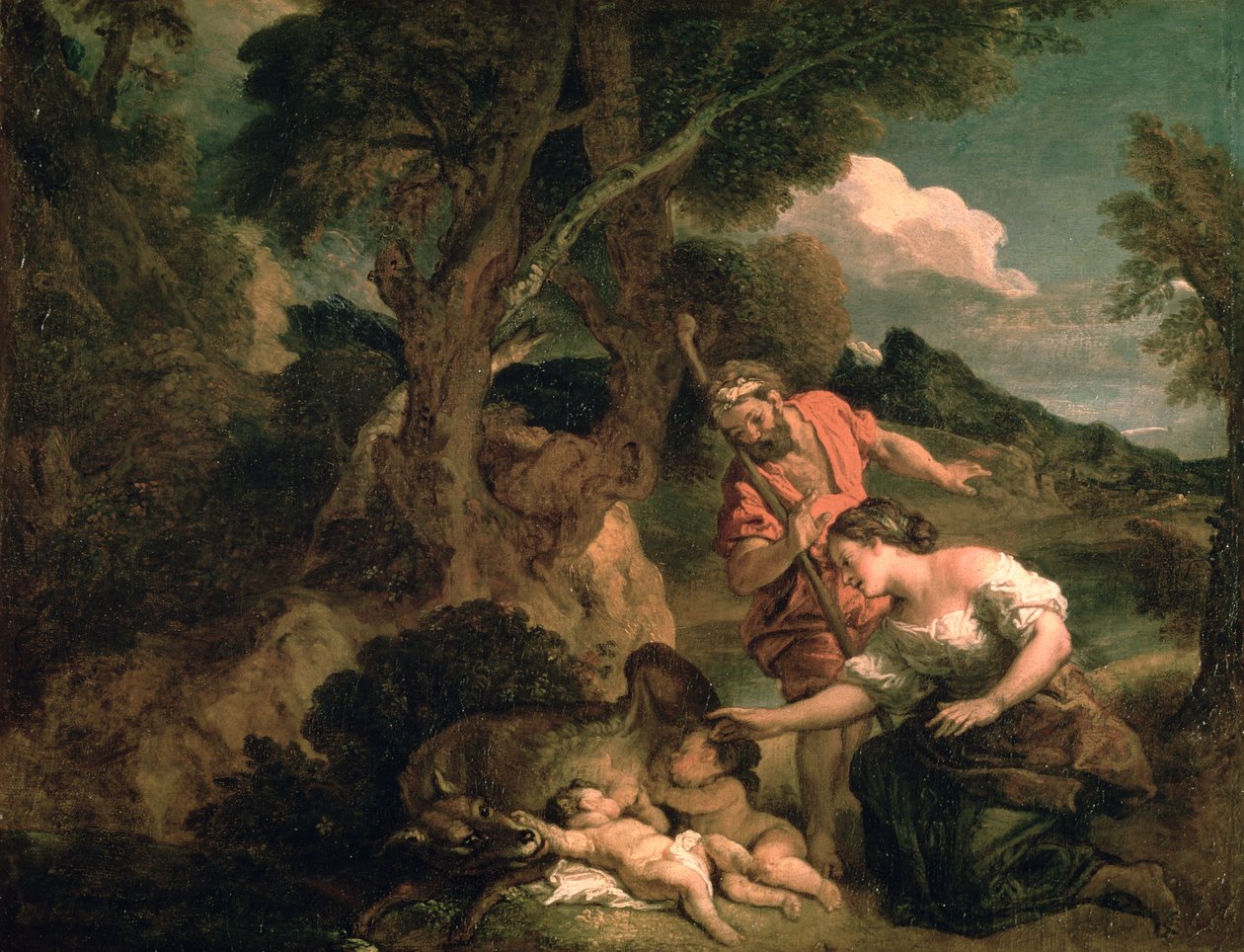 Romulus ja Remus tekijältä Charles de la Fosse
