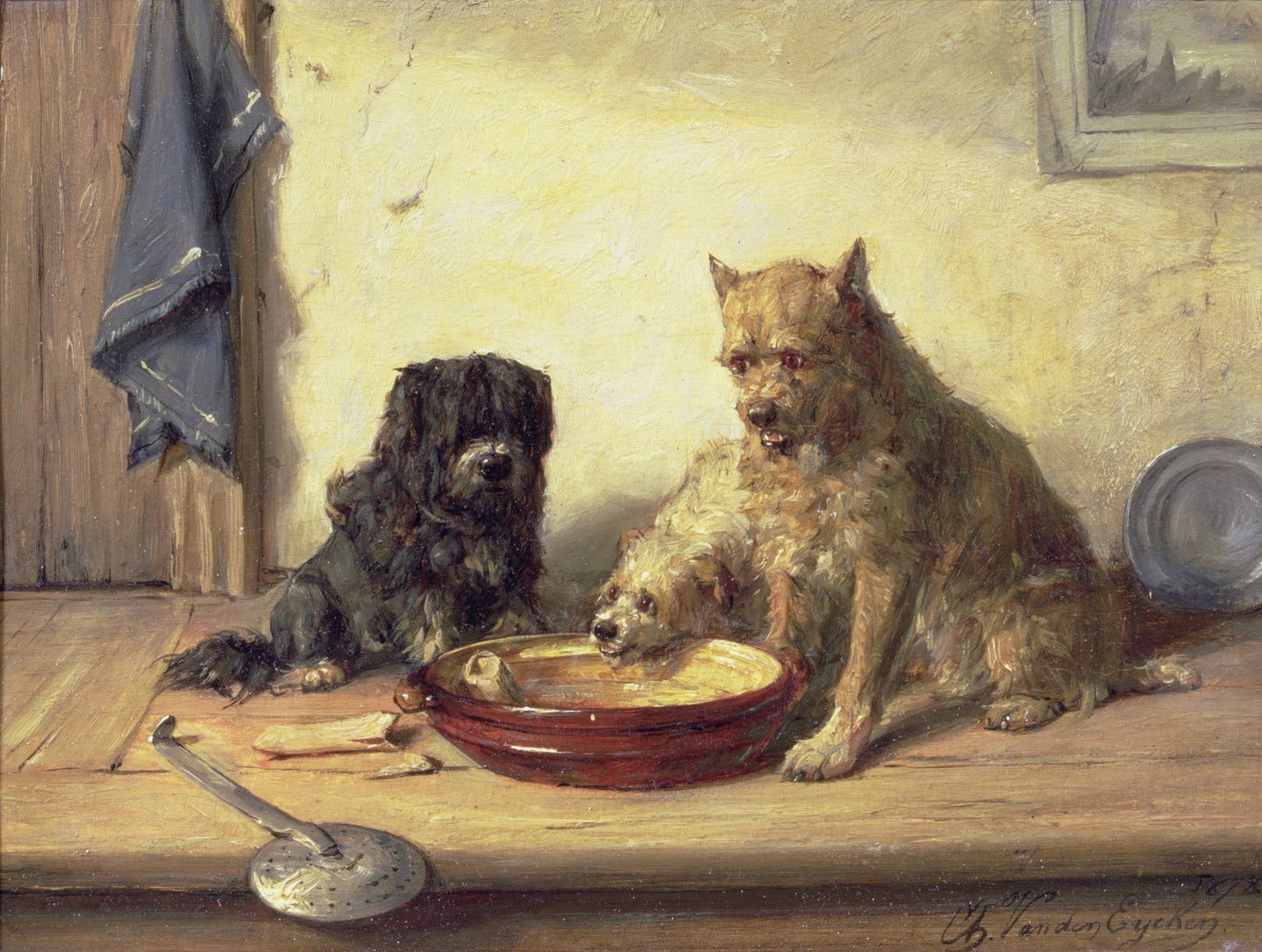 Kiistan luu, 1878 tekijältä Charles van den Eycken