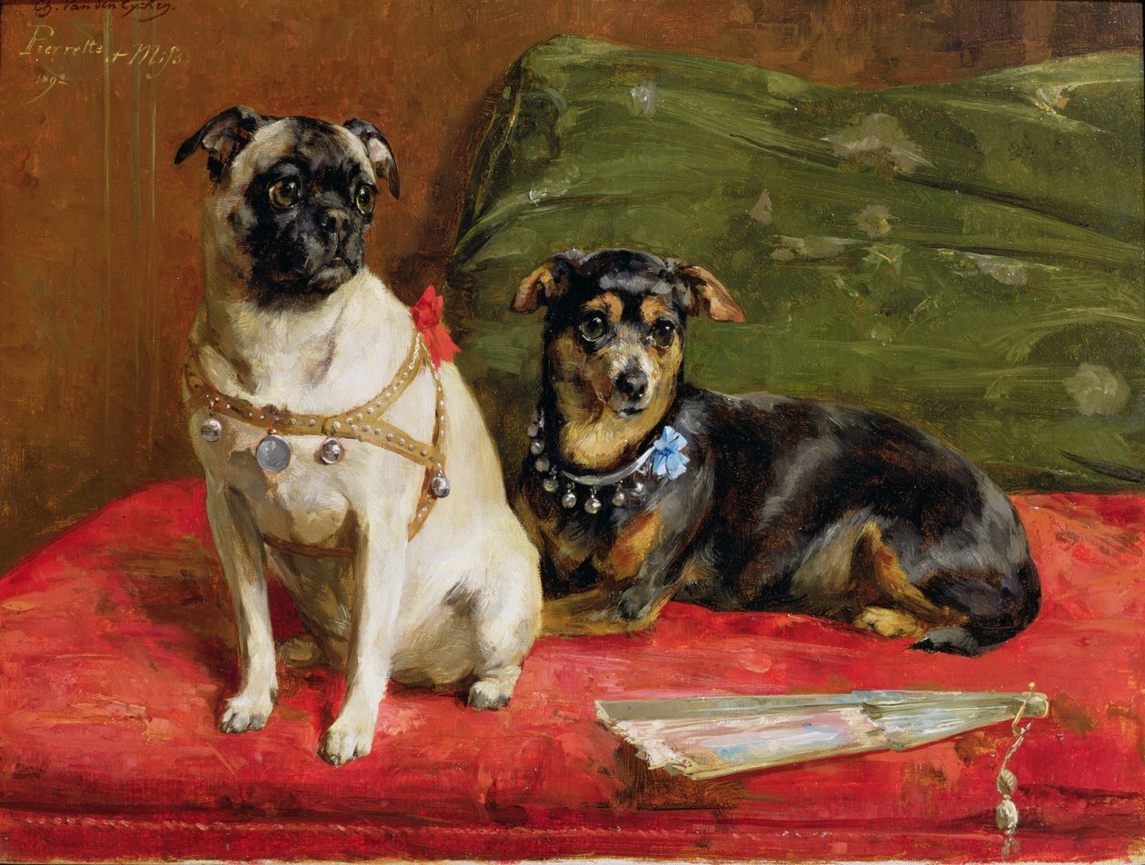 Pierette ja Mifs, 1892 tekijältä Charles van den Eycken