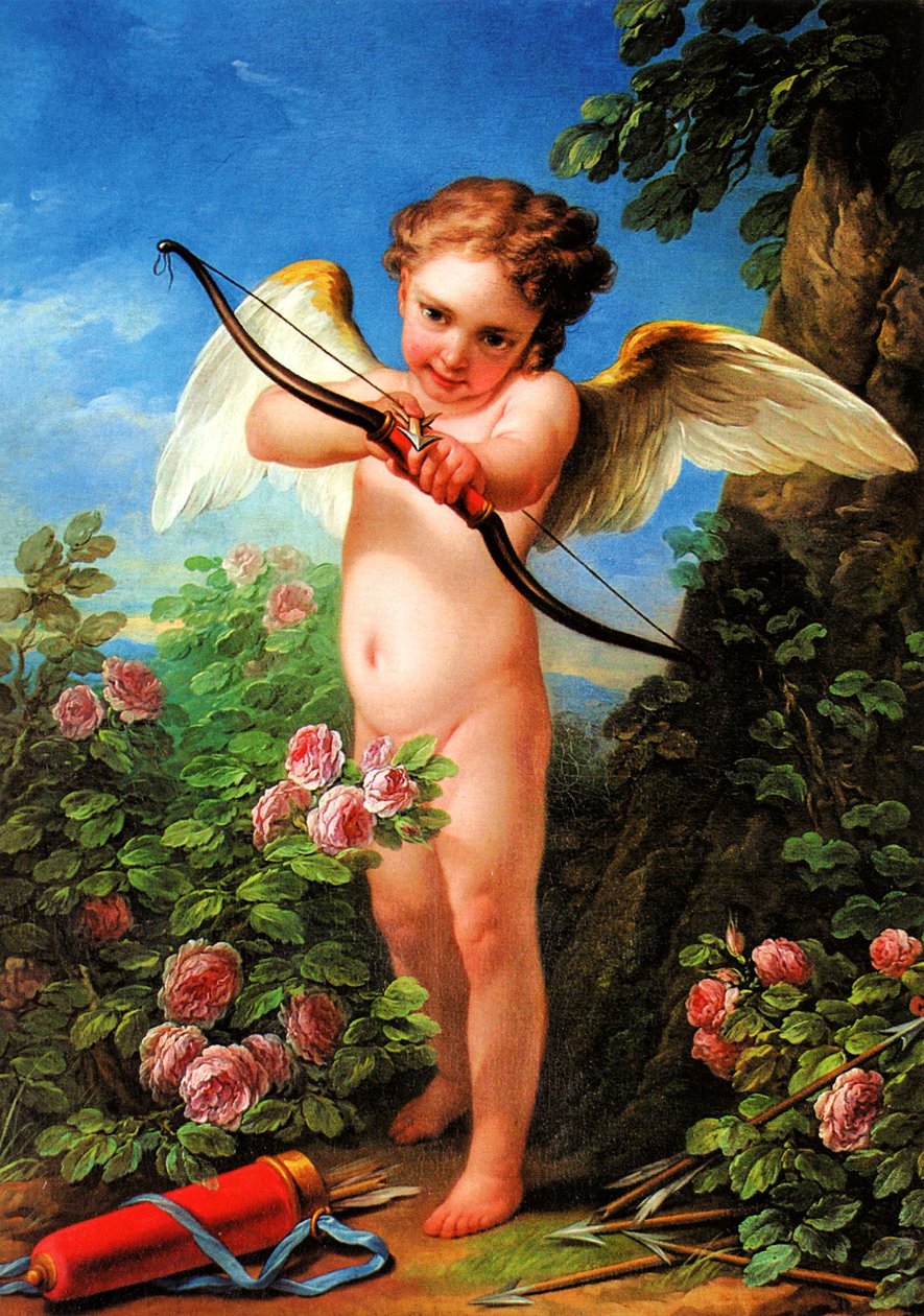 Amor ampua jousen tekijältä Charles André van Loo