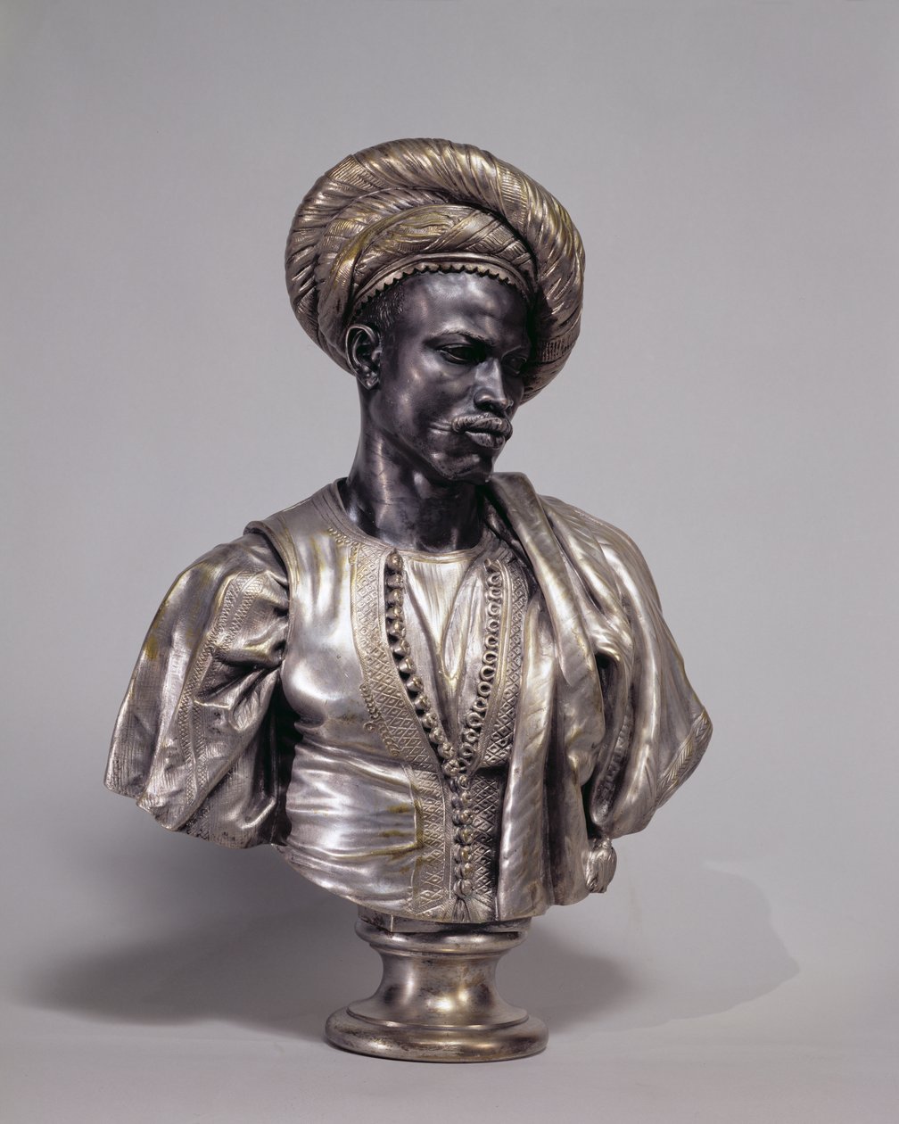 Sudanilainen algerialaisasussa (hopea pronssi) tekijältä Charles Henri Joseph Cordier