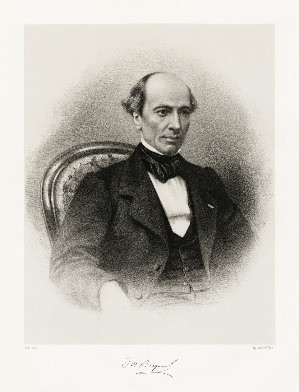Louis Alfred Becquerel, 1865-66 tekijältä Charles Jeremie Fuhr
