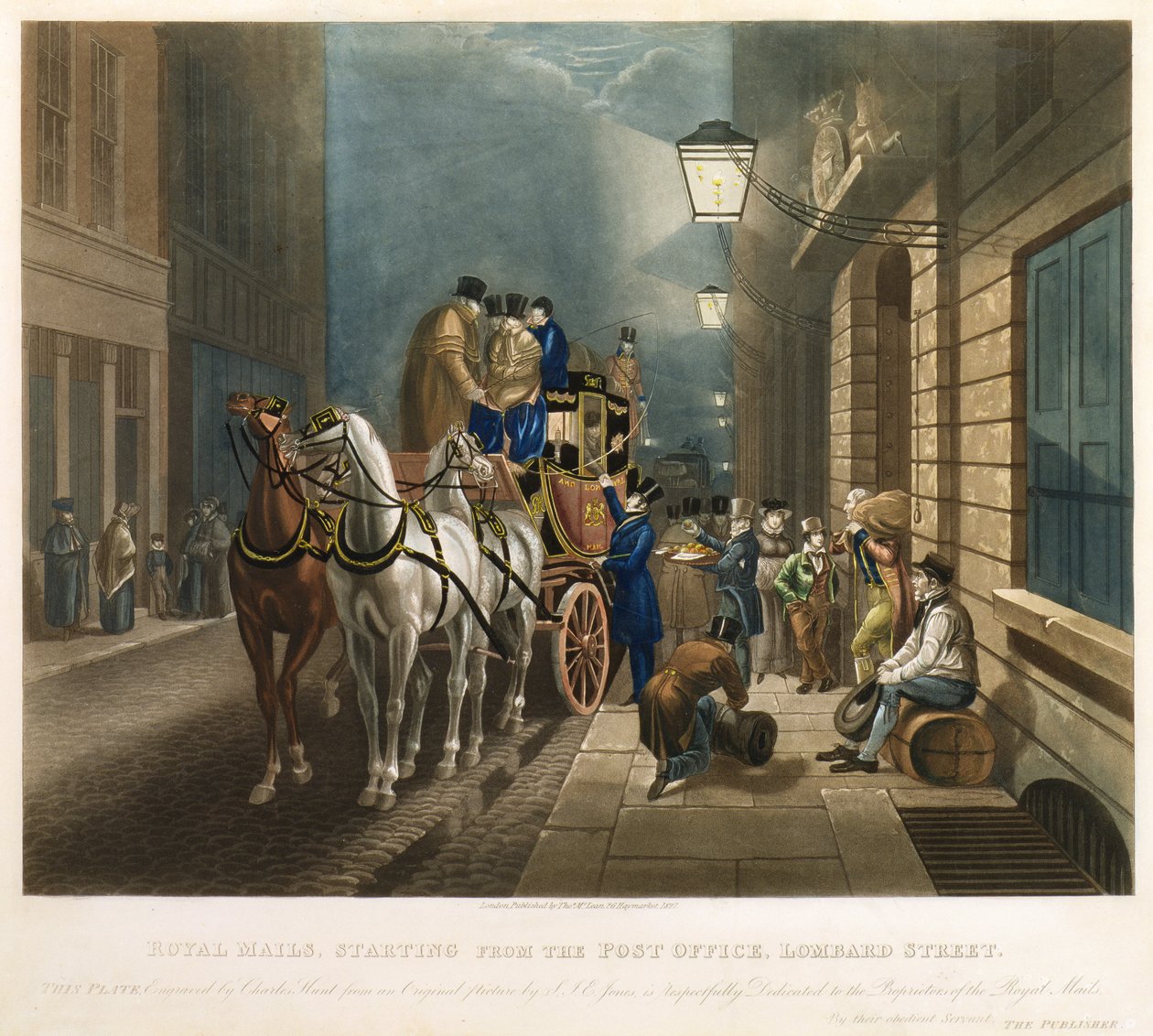 Royal Mails alkaen Post Office, Lombard Street tekijältä Charles Hunt