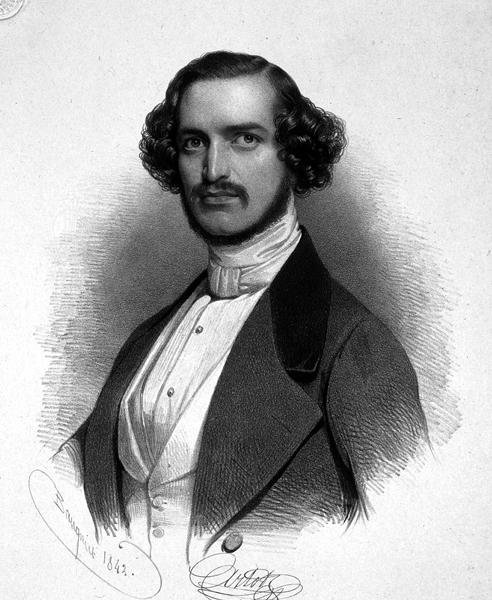 Joseph Arnot (1815-45) 1842 (litho) tekijältä Charles (after) Baugniet