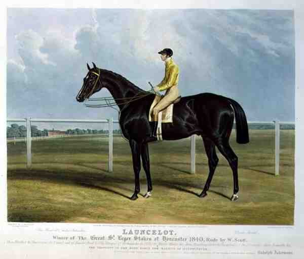 "Launcelot", Doncasterin suurten St. Leger -panosten voittaja tekijältä Charles (after) Hancock