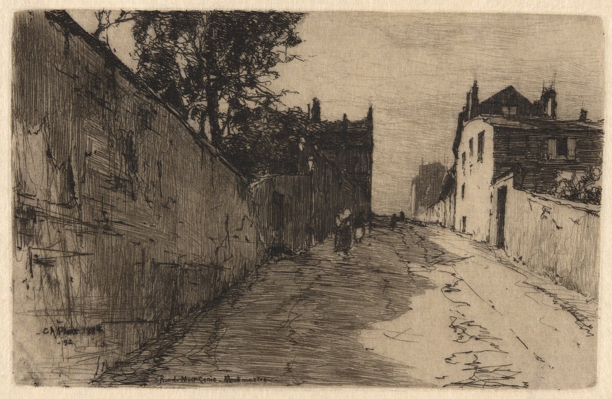 Rue de MontCenis, Montmartre tekijältä Charles A. Platt