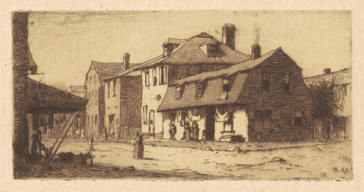 Thames Street, Newport tekijältä Charles A. Platt