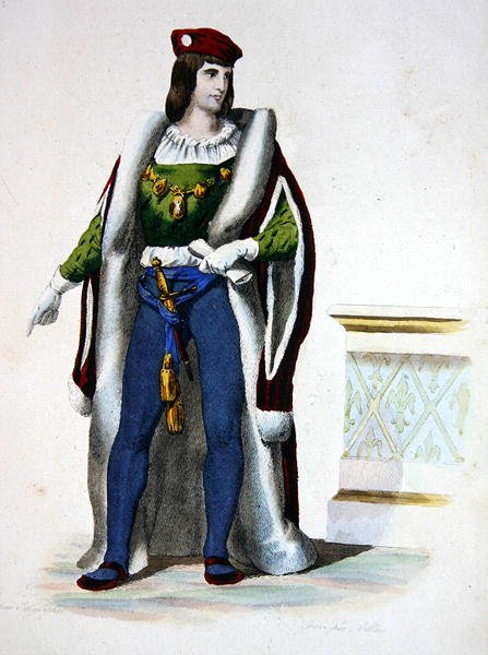 Charles Duke of Orleans, muotokuva julkaissut 