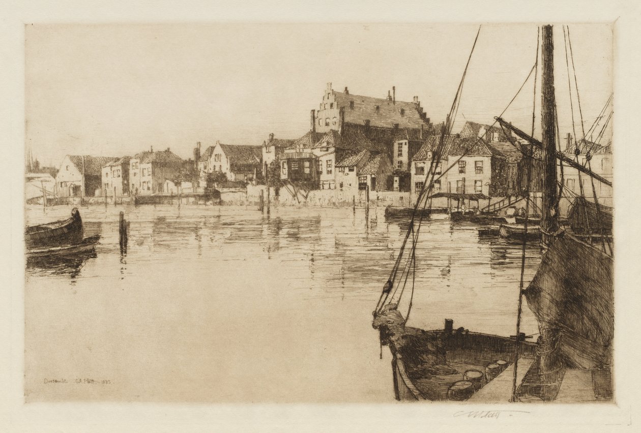 Dordrecht, 1885. tekijältä Charles Adams Platt