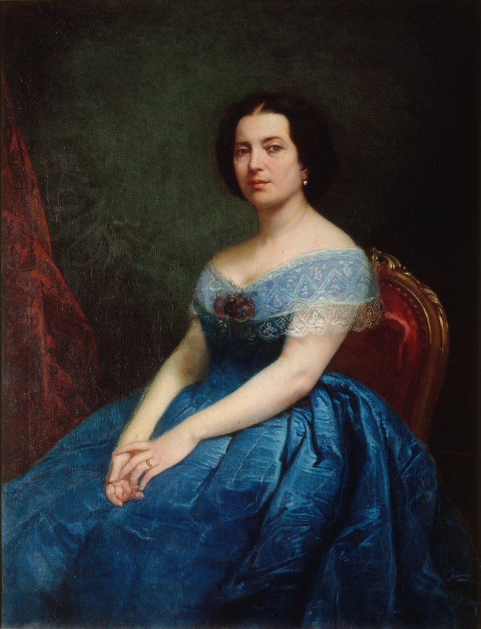 Ernesta Grisisin muotokuva 1816-1895, 1866. tekijältä Charles Adolphe Bonnegrace