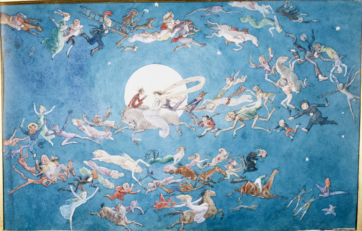 Tanssi Kuun ympäri tekijältä Charles Altamont Doyle