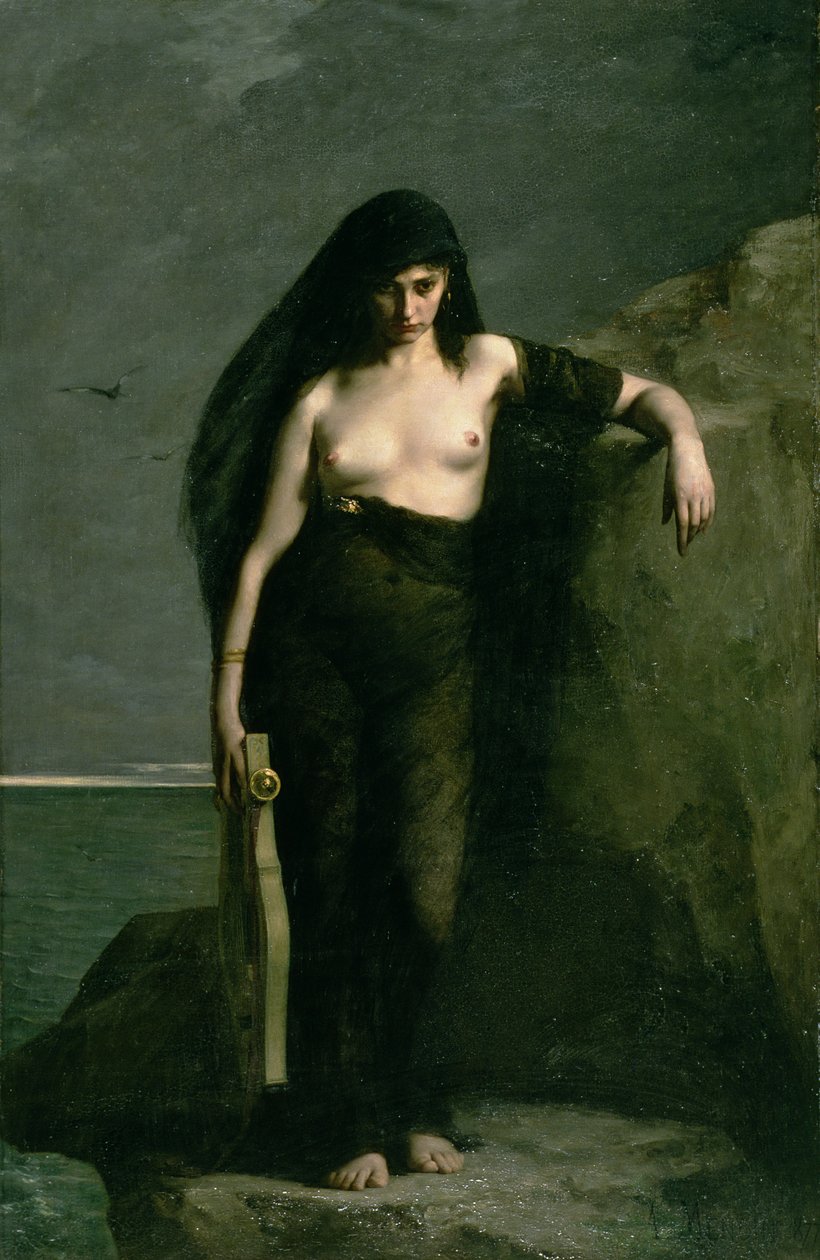Sappho tekijältä Charles Auguste Mengin