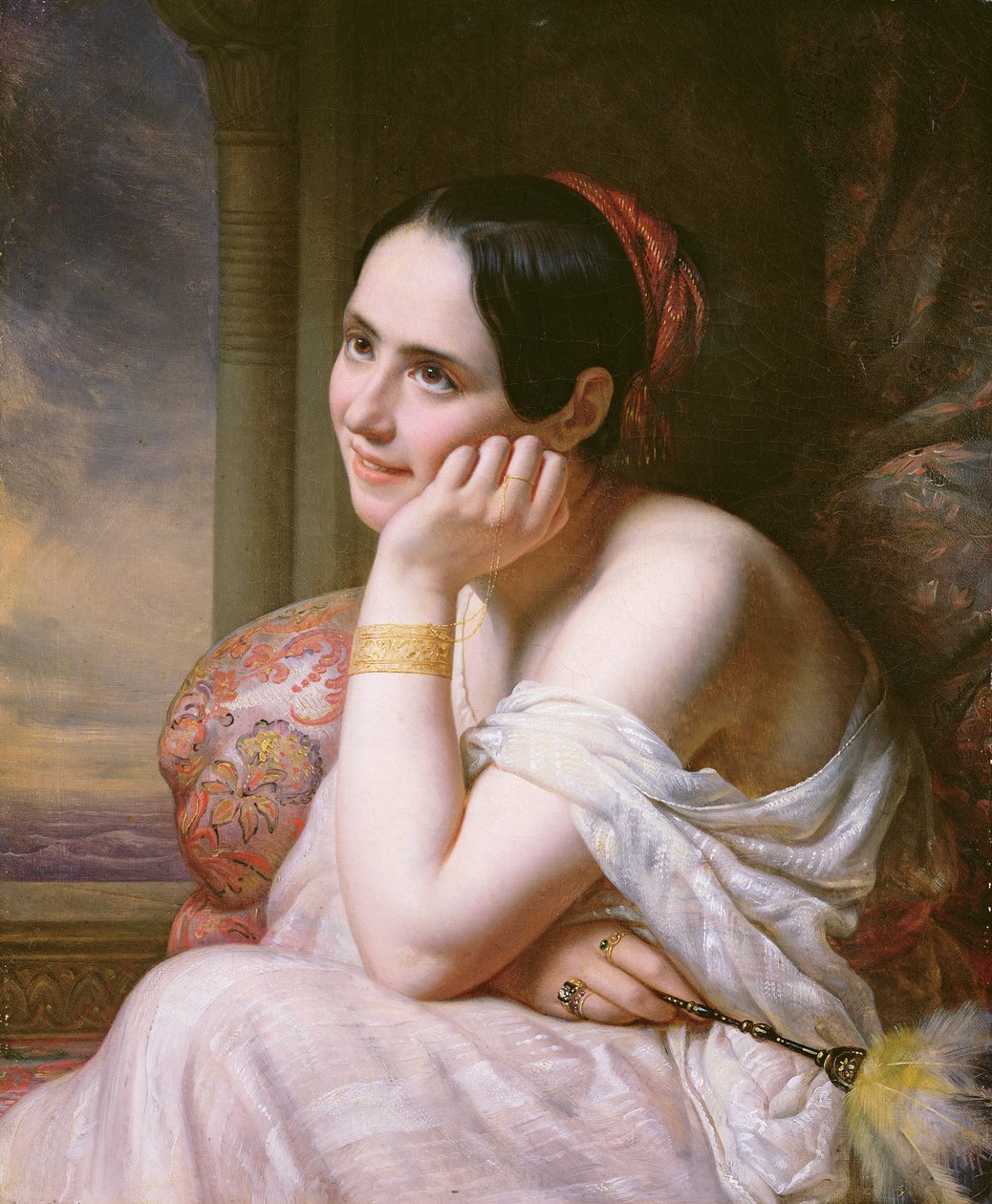 Odaliski, 1836 tekijältä Carl von Steuben