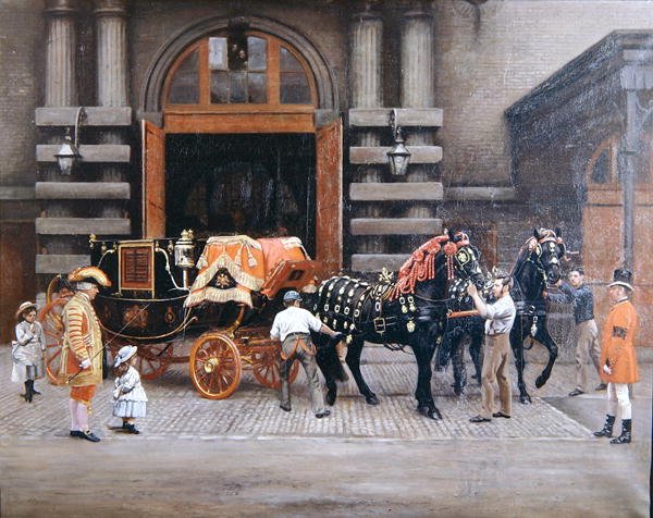 Hevosmestarin vaunut tekijältä Charles Augustus Henry Lutyens