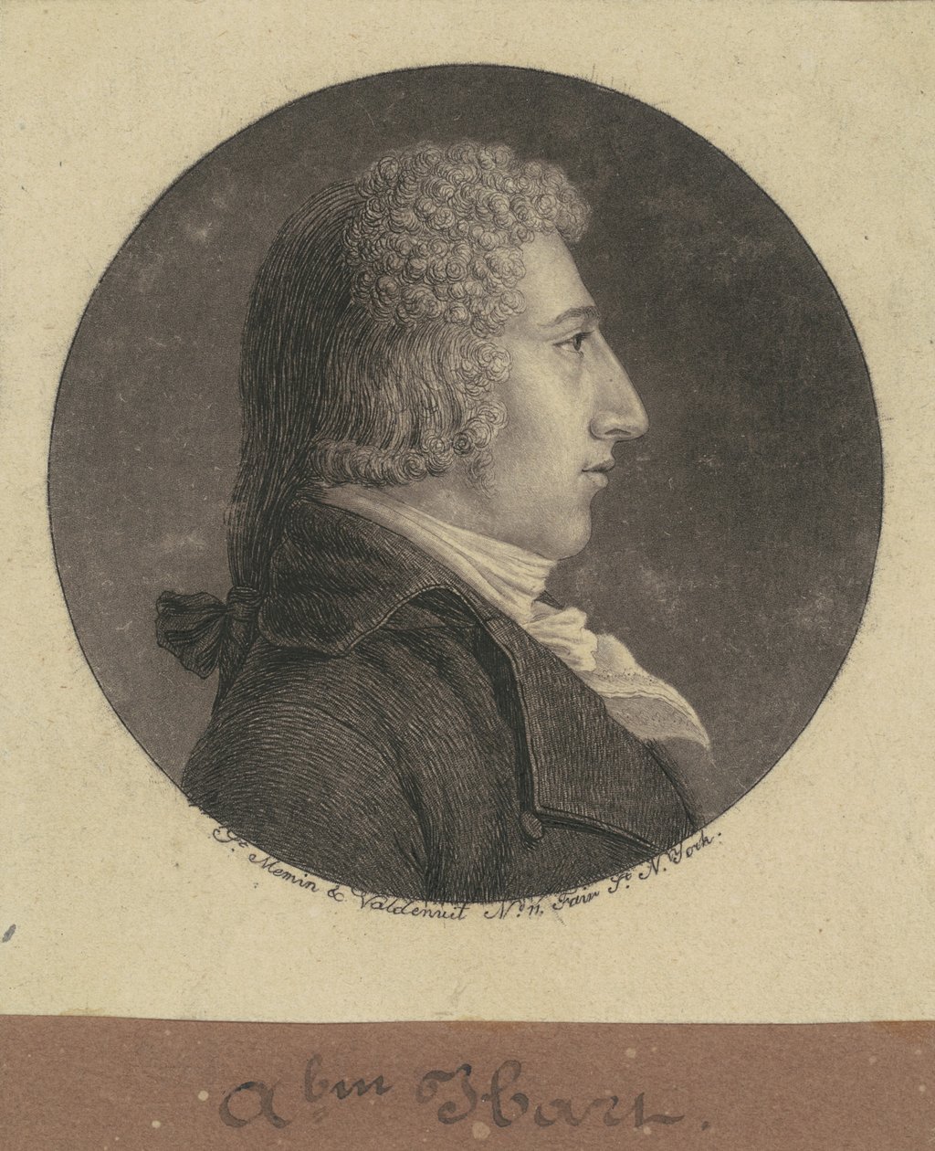 Abraham Hart tekijältä Charles B. J. Févret de Saint Mémin