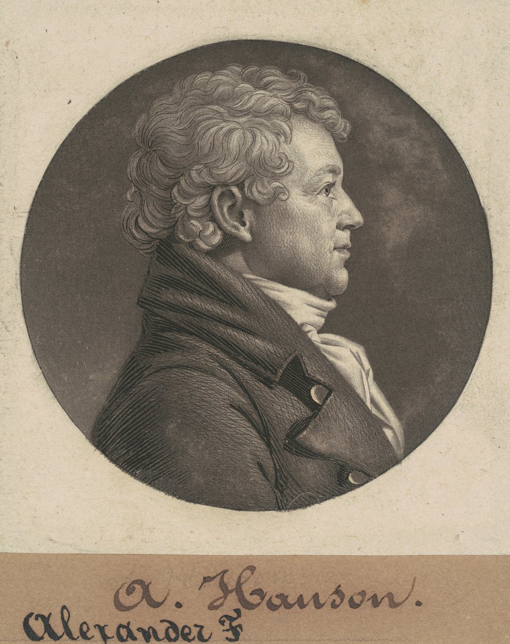 Alexander Contee Hanson tekijältä Charles B. J. Févret de Saint Mémin