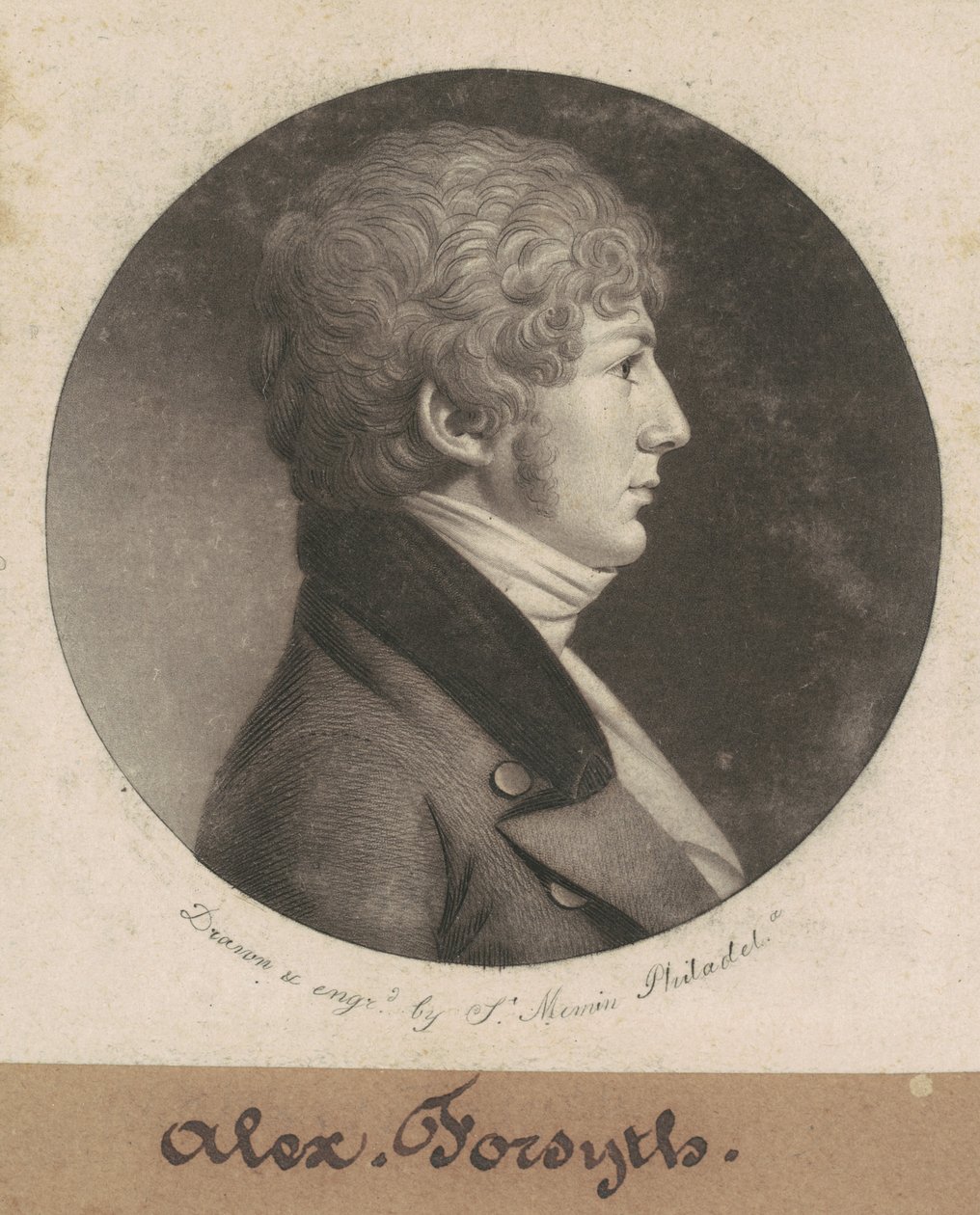 Alexander Forsyth tekijältä Charles B. J. Févret de Saint Mémin