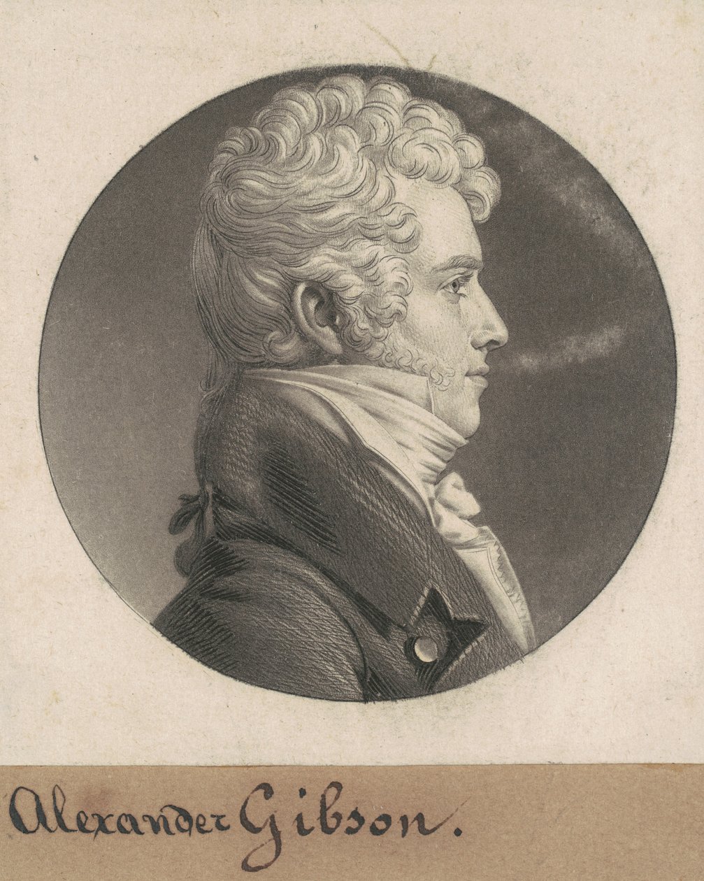 Alexander Gibson tekijältä Charles B. J. Févret de Saint Mémin