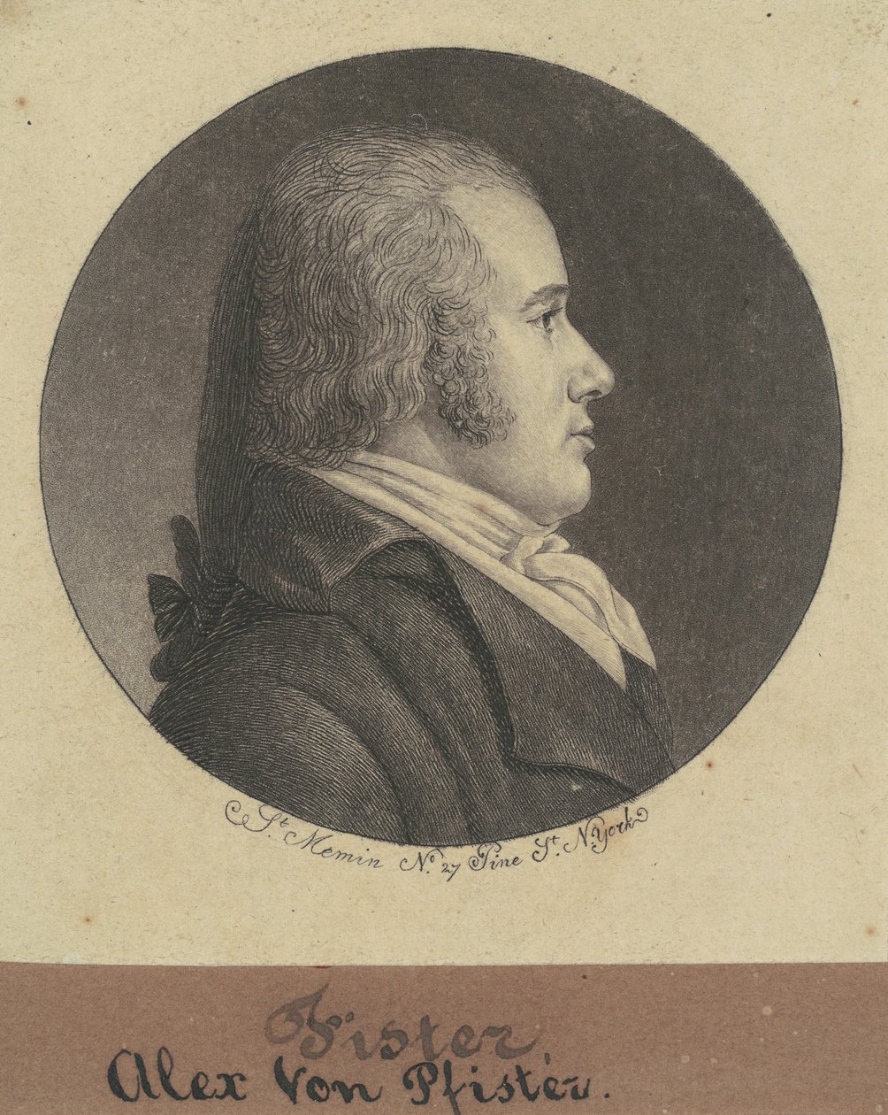 Alexander von Pfister tekijältä Charles B. J. Févret de Saint Mémin