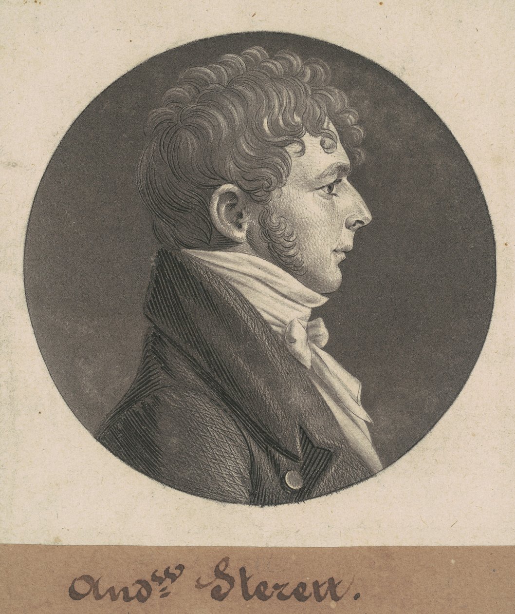 Andrew Sterett tekijältä Charles B. J. Févret de Saint Mémin