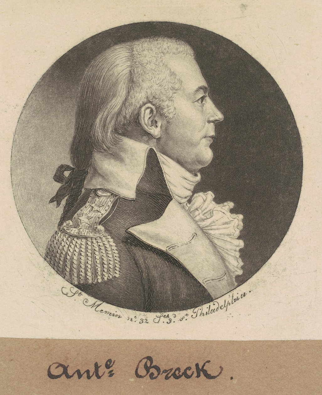 Anthony Breck tekijältä Charles B. J. Févret de Saint Mémin
