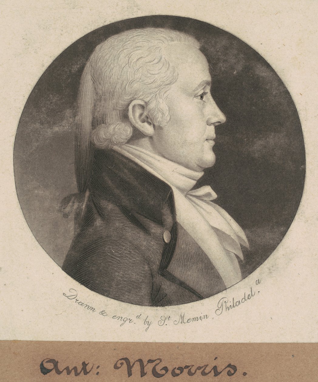 Anthony Morris tekijältä Charles B. J. Févret de Saint Mémin