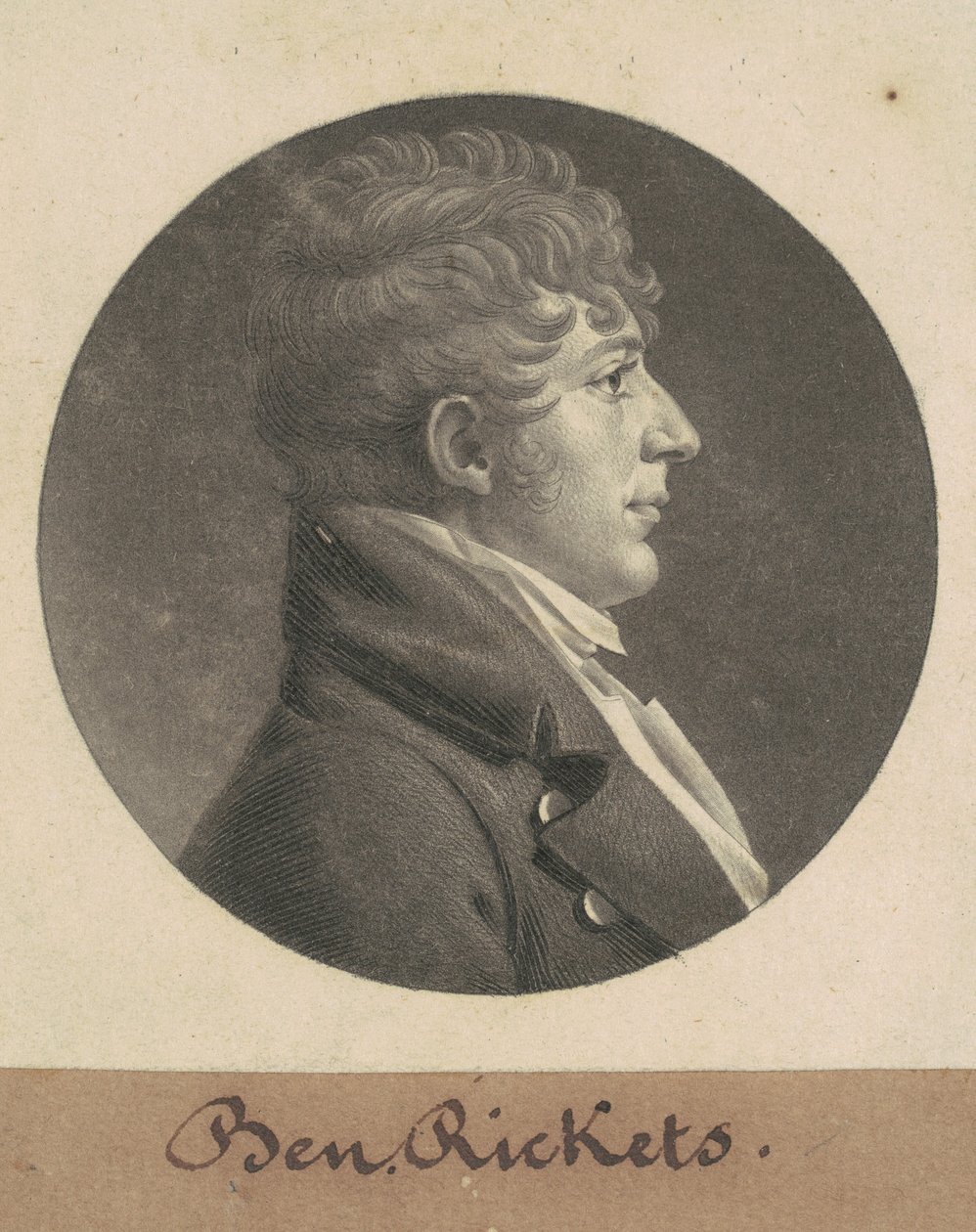 Benjamin Ricketts tekijältä Charles B. J. Févret de Saint Mémin