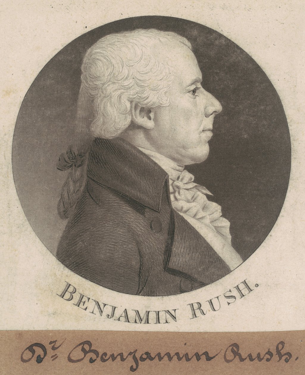 Benjamin Rush tekijältä Charles B. J. Févret de Saint Mémin
