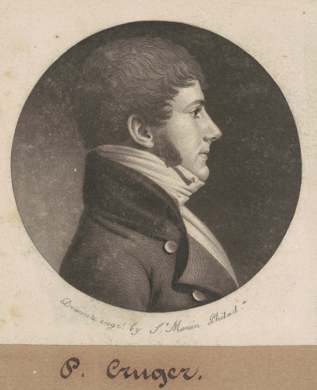 Bertram Peter Cruger tekijältä Charles B. J. Févret de Saint Mémin