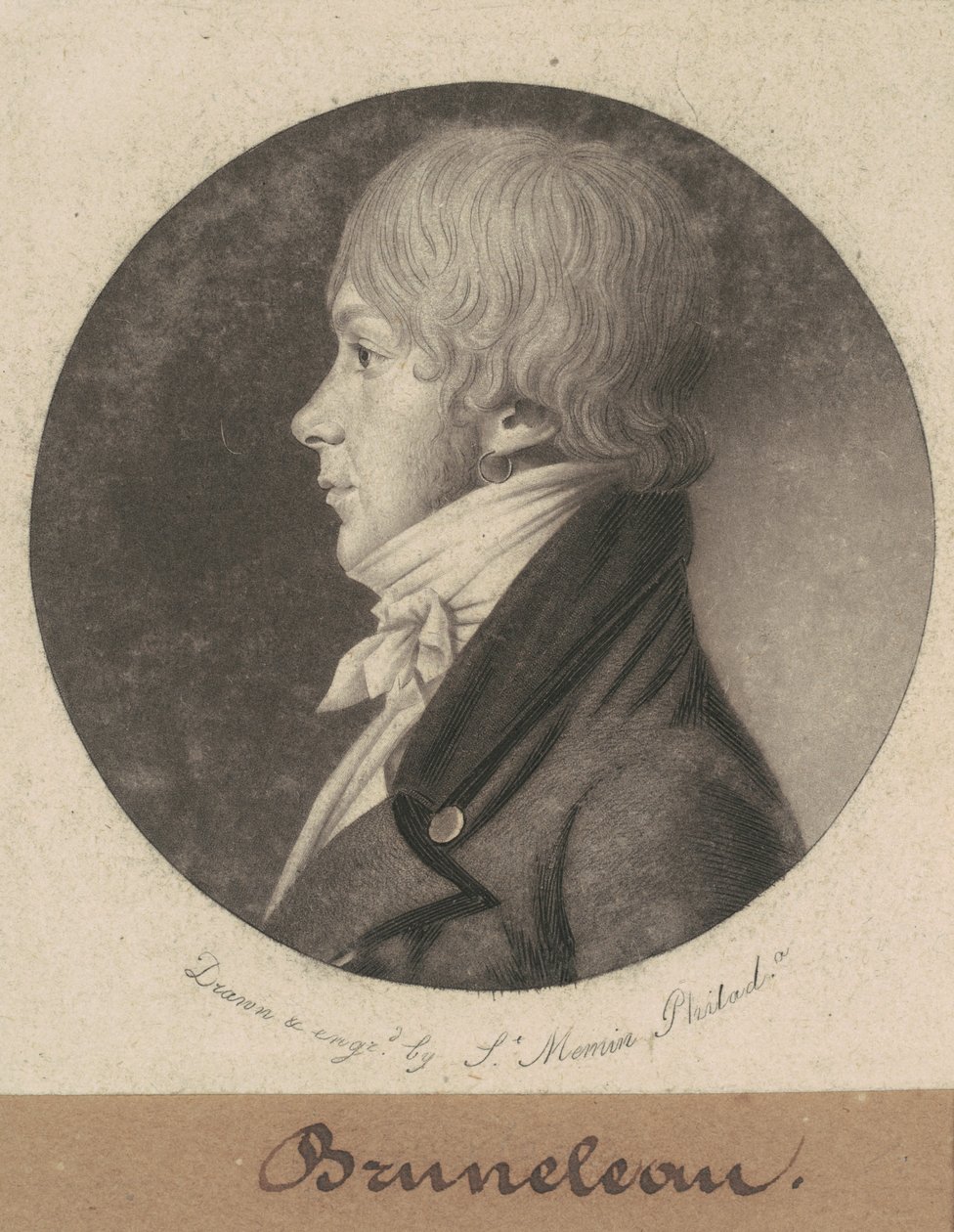 Bruneleau tekijältä Charles B. J. Févret de Saint Mémin